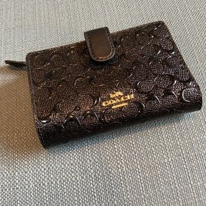 *SOLD* Coach black wallet!